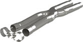 Armor Plus Resonator Delete X-Pipe For Mustang 5.0L GT 2015-23 & 24+ | #S7213409 | MBRP - Available from NEMESISUK.COM